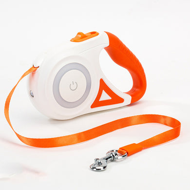 SafeWalk Pro — LED Retractable Dog Leash | Be Seen. Stay Safe