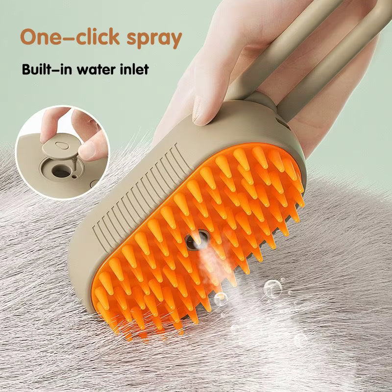 FurRelief™ Steam Grooming Brush