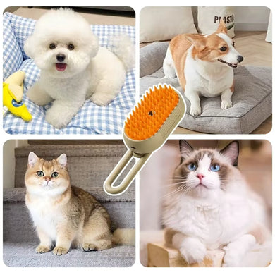 FurRelief Pro Steam Grooming Brush