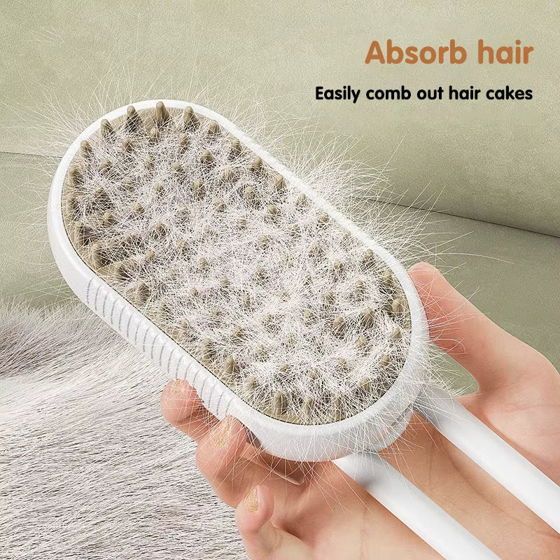 FurRelief Pro Steam Grooming Brush